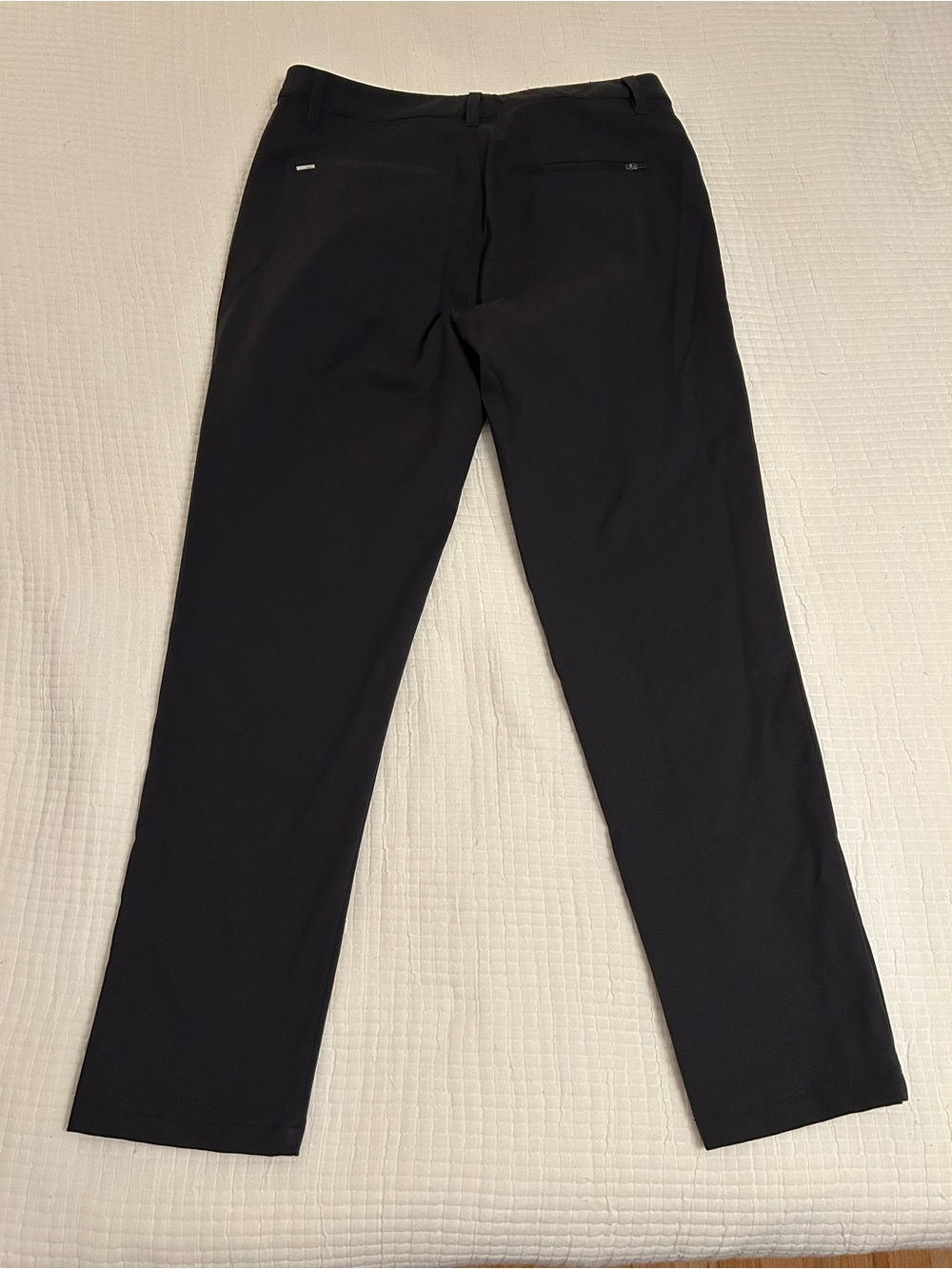 Vuori Very Dark Grey/Almost Black Chinos - Slim Straight Men’s Pants - Picture 8 of 9
